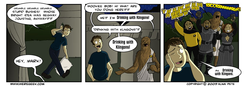 Drinking with Klingons