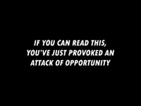 Attack of Opportunity Shirt